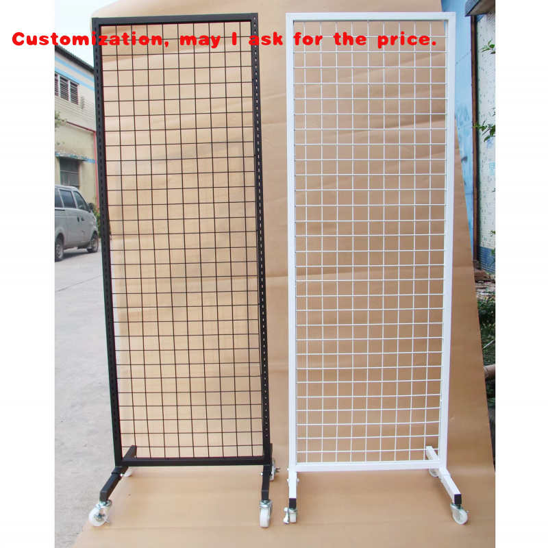 Phone Accessories Rack Display - ชั้นวางสินค้าแบบตาข่ายโลหะสำหรับร้านค้าปลีก ใช้แขวนหรือวางบนพื้น เหมาะสำหรับวางขนม อุปกรณ์เสริมโทรศัพท์ เครื่องประดับ ของเล่น