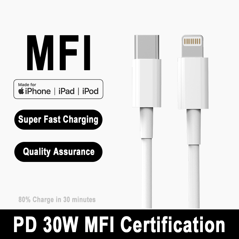 Phone Accessories Online - PD 30WสําหรับApple iPhone Type CถึงLightning Fastสายชาร์จสําหรับiPhone