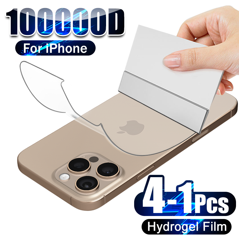 4-1PcsกลับHydrogelฟิล์มสําหรับ - Phone Accessories Online บทวิจารณ์และราคา