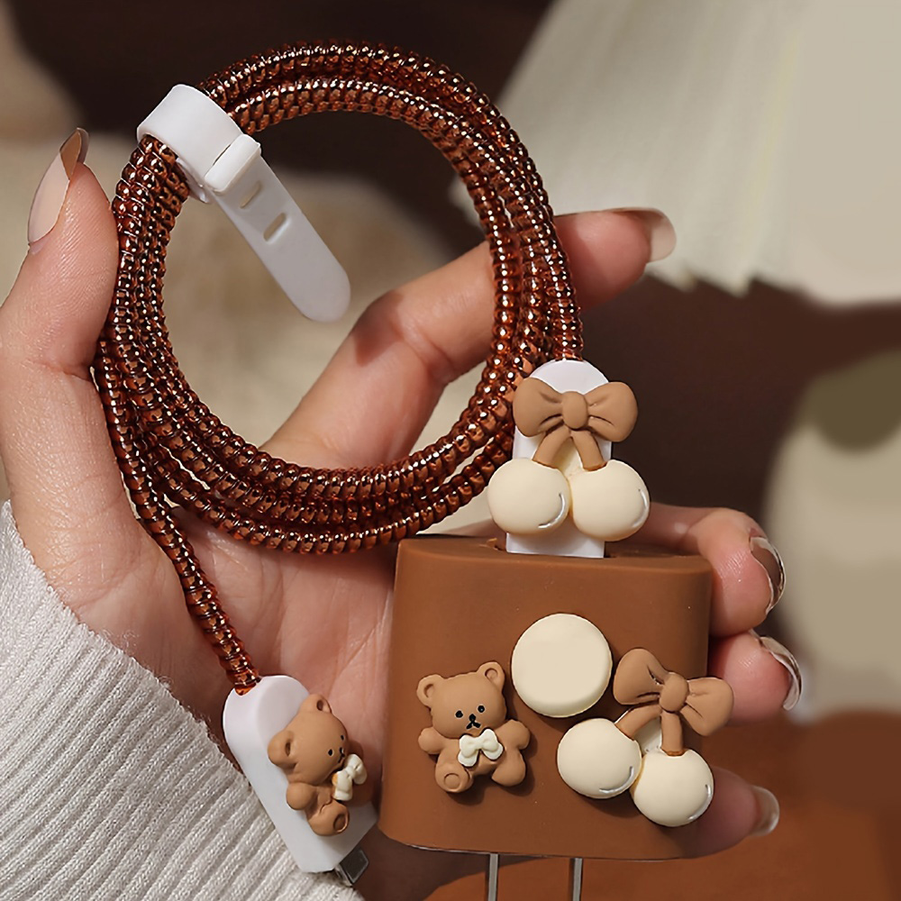 เคสป้องกันที่ชาร์จหมีน่ารักสำห - Phone Accessories Online บทวิจารณ์และราคา