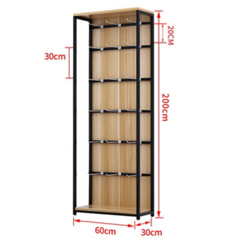 ตู้โชว์สินค้าในซูเปอร์มาร์เก็ต - Phone Accessories Rack Display บทวิจารณ์และราคา